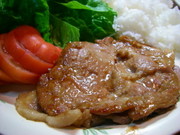 豚のしょうが焼き・我が家風の写真