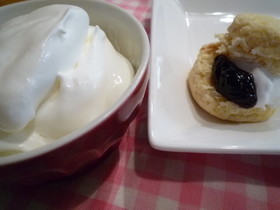 さっぱり　ケーキ＆スコーンのクリーム
