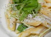 ゴルゴンゾーラと水菜のパスタ