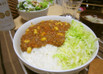 大豆入りキーマカレー☆キャベツ添え☆