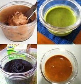 ✾簡単スプレッド✾シナモン･抹茶･黒ごま