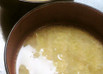 我が家の定番☆キャベツと卵の簡単味噌汁