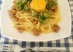 納豆パスタ(^O^)