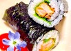 ஐஃから巻き☆からあげ酢飯のり巻き｡ஐஃ