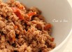 トマト肉みそ