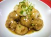 ヘルシー♪豆腐入り肉だんごのおろしのせ❤