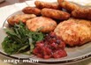塩麹de★ローカロ簡単★ササミの小判焼き