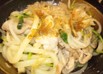 塩麹の焼きうどん