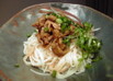 甘辛！豚そうめん(ガッツリそうめん）