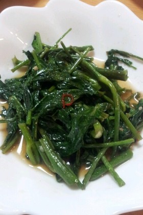 空芯菜ニンニク炒め