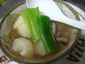 口中にひろがるごま油の香り－じゃがいもスープ（감자국）