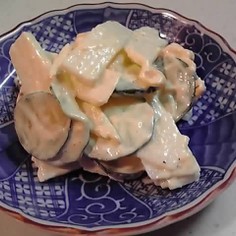 長芋と胡瓜のたまマヨサラダ♪