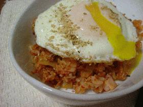 簡単！キムチチャーハン