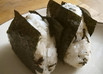 塩昆布とおかかクリームチーズのおにぎり