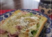 ほうれん草&ベーコンのチーズ・トースト♪