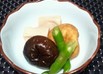 高野豆腐とひりゅうずの含め煮