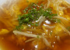 もやし卵の中華あんかけ