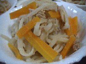 切干大根とツナ缶の煮物
