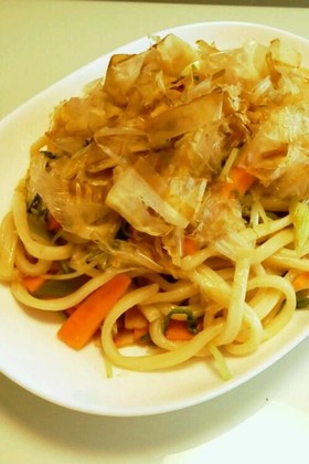 *ポン酢 de 焼きうどん*