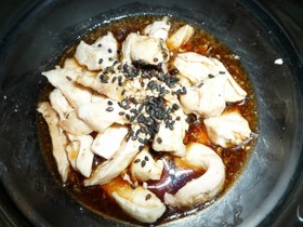 鶏ポン酢醤油 京都カフェ