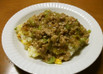 ねぎと生姜のあんかけチャーハン