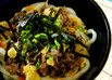 暑い夏に★ピリ辛冷やし肉うどん
