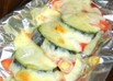 ズッキーニとトマトのチーズ焼き