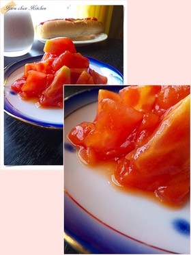 [冷菜]　ちょ～簡単トマトのサラダ