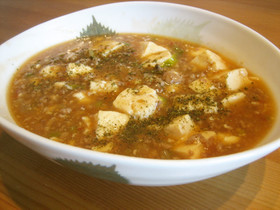 ほんだし煮物上手を使って♪和風麻婆豆腐