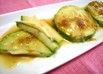 簡単❤ズッキーニのしそチーズ挟み焼き❤