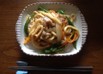 チンジャオ焼きうどん
