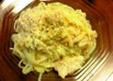 冷製パスタ・カルボナーラ風