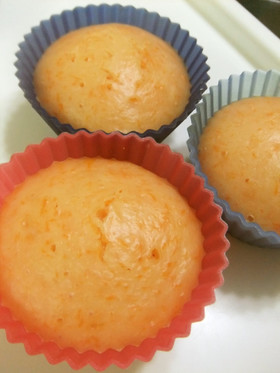 離乳食♪米粉の長芋蒸しパン