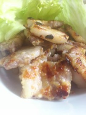 ごはんにもお酒にも!豚バラの塩麹焼き