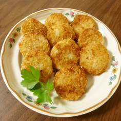チーズ味の長いものカリカリ揚げ焼き チーズ味の長いものカリカリ揚げ焼き