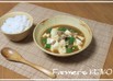 オクラと豆腐の和風スープカレー