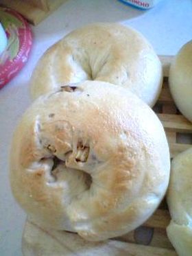 胡桃のベーグル