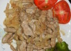 白ゴーヤと豚肉のオイスターソース炒め