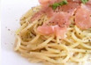 ゴルゴンゾーラと生ハムのパスタ♪
