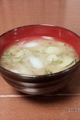 梅風味の冷や汁