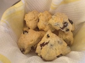 簡単！ブルーベリースコーン
