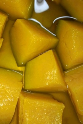 とってもシンプル。かぼちゃの煮物
