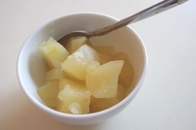 りんご煮でビタミンC補給!
