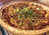 牛肉とごぼうの卵とじ