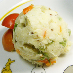 【余ったらっきょうの消費に】ポテトサラダ