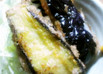 茄子の鶏肉はさみ揚げ