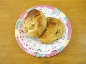 簡単♪HMで作るバナナスコーン