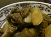 ごぼうとコンニャクと牛肉の味噌煮。
