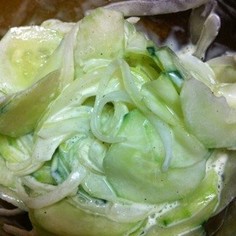 きゅうりと玉ねぎと柚子胡椒