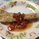 鱈の胡麻焼きサルサソースがけ
